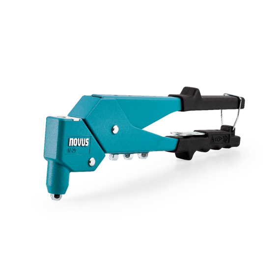 NOVUS N-25 VARIO nýtovací kleště, otočná hlava, nýty A2,4-A3-A4-A5-S3-S4