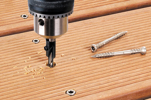 WOLFCRAFT záhlubník a předvrták 3,2 - 12mm 2498000