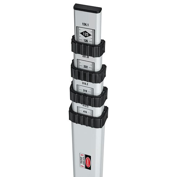 STANLEY 1-77-161 teleskopická hliníková nivelační lať AR-51 5m
