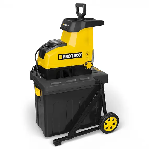 PROTECO drtič větví válcový PREMIUM 3000W, 44mm, koš 60l, 51.06-DV-3000