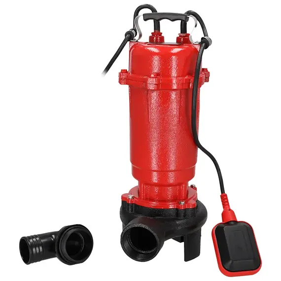 DEDRA čerpadlo ponorné kalové s drtičem, 900W, litina, 20000 l/hod, ponor 7m, výtlak 14m DED8861