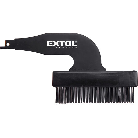 EXTOL PREMIUM kartáč drátěný 4-řadý do pilky ocasky, 185*95*25mm, 8806501