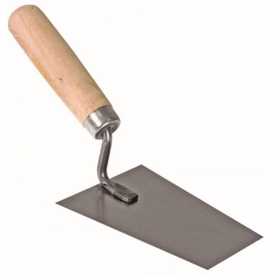 DEDRA lžíce zednická 160mm černá ZDT160