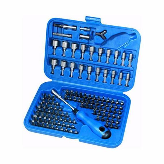PROTECO sada bitov 1/4" 122 dielov s magnetickým nástavcom 42.01-21152-122