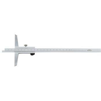 KINEX 2034-02-500 hloubkoměr bez nosu, ČSN 25 1280, DIN 862 0-500mm 500/125mm, 0,02mm