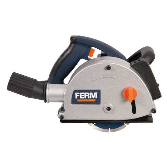 FERM FWS-125/4K drážkovací frézka do zdiva, 1700W 125mm, prořez 28mm WSM1009