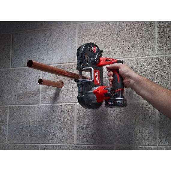 MILWAUKEE 4933431310 M12 BS-0 aku pásová píla 12V bez batérie