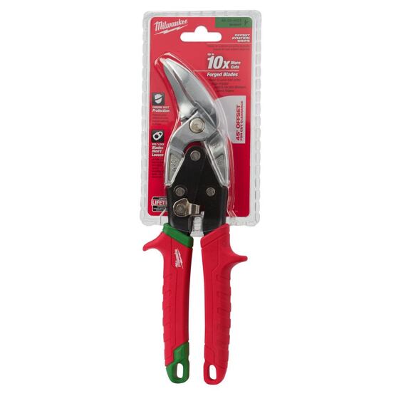 MILWAUKEE 48224522 nůžky na plech pravé offsetové