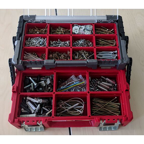 KETER organizér výsuvný 18" 46*24*15cm 2*org. 17186819