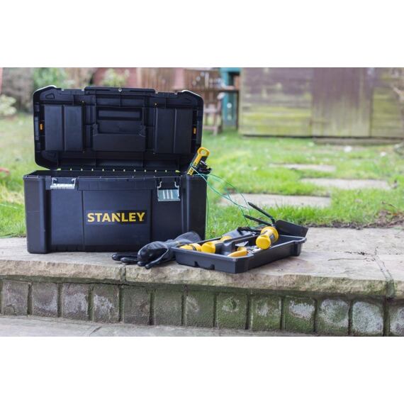 STANLEY STST1-75521 box na nářadí s kovovou přezkou, organizér ve víku, 48*25*25cm