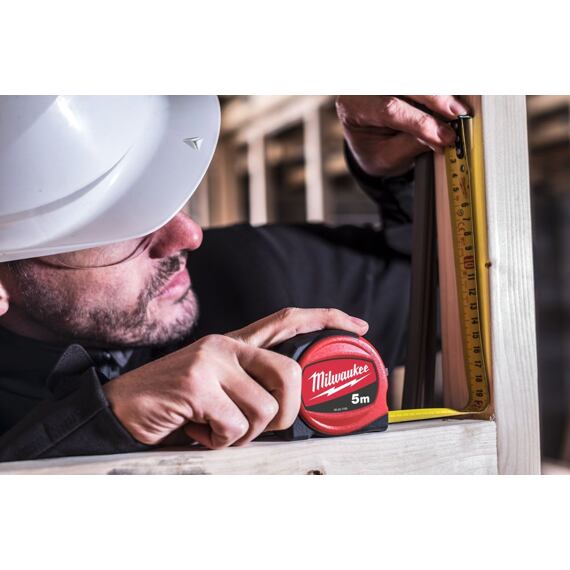MILWAUKEE 48227706 zvinovací meter 5m, S5/25 SLIMLINE, trieda presnosti II.