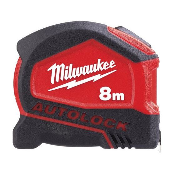MILWAUKEE 4932464664 zvinovací meter 8m, K8/25 AUTOLOCK, trieda presnosti II.