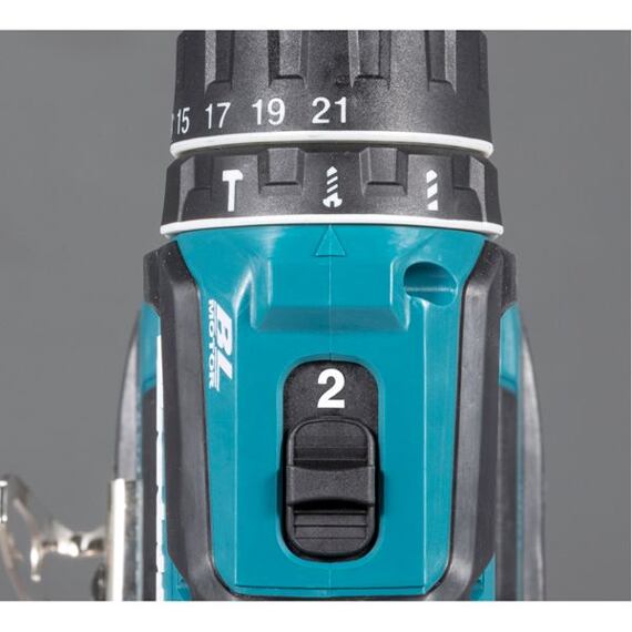 MAKITA DHP485Z aku bezuhlíkový příklepový šroubovák 18V bez baterie, 50Nm, 0-500/1900 ot./min