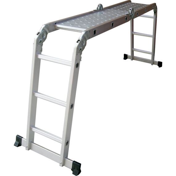 FIELDMANN rebrík multifunkčný FZZ 4107, rebrík 360cm, štafle 174cm, nosnosť 150kg,