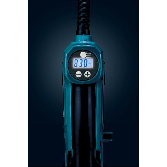 MAKITA MP100DZ aku kompresor 12V CXT bez batérie, max. 8,3bar, 10l/min.,