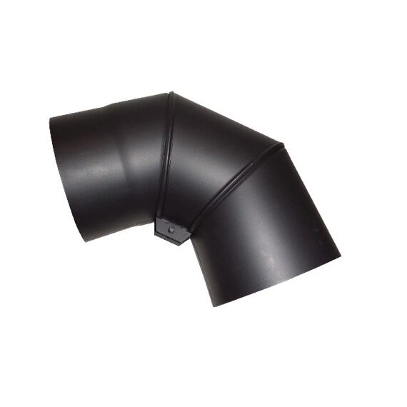 koleno kouřové 150mm, 90° 1,5mm otočné 654435