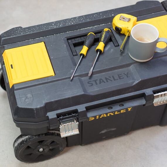 STANLEY STST1-80150 box na nářadí na kolečkách, 66,5*40,4*34,4cm, uzamykatelný