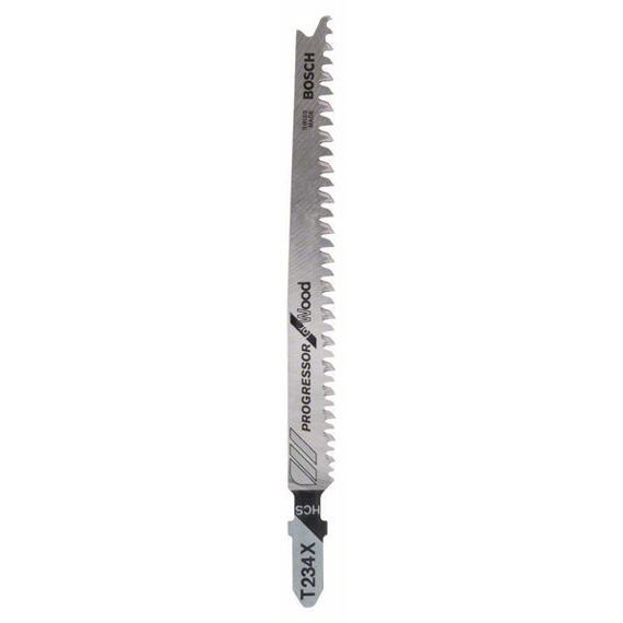 BOSCH 2608633528 pílky do priamočiarky T234X 117mm, drevo, vláknité dosky 5ks
