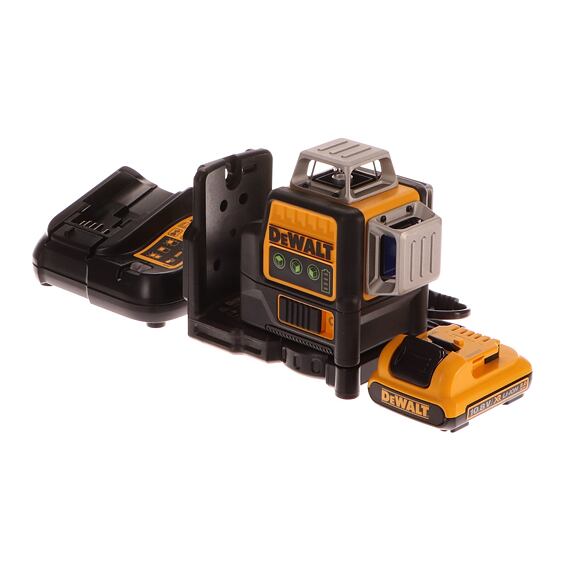 DeWalt DCE089D1G Laser Multi Line zelený 3*360°, 10,8V