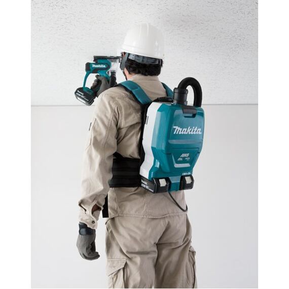 MAKITA DVC265ZXU aku chrbtový vysávač s AWS 2*18V bez batérie