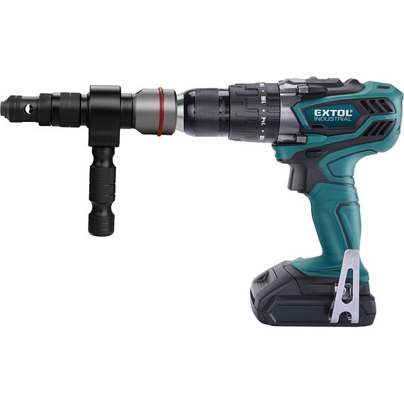 FORTUM adaptér nitovací na vŕtačku „T“, trhacie nity 2,4 - 6,4mm,