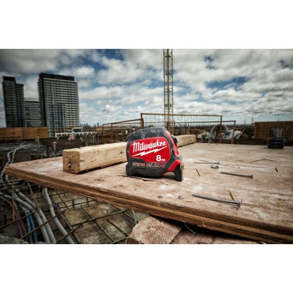 MILWAUKEE 4932471816 svinovací metr 8m Premium široký 33mm