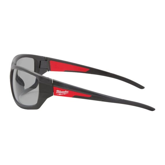 MILWAUKEE 4932478908 ochranné bezpečnostné okuliare, nezahmlievacie, sivé, EN166, EN168, EN172