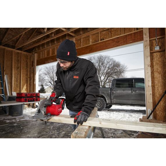 MILWAUKEE M12 HJBL5-0 (L) vyhřívaná bunda černá, bez baterie