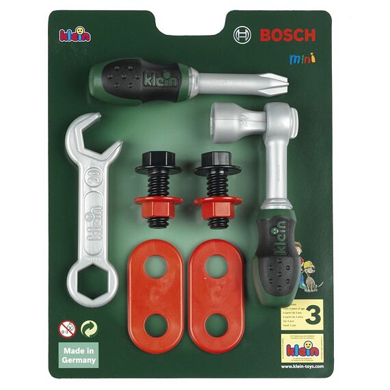 KLEIN ruční nářadí BOSCH, šroubovák, klíč, ráčna, šrouby 238007