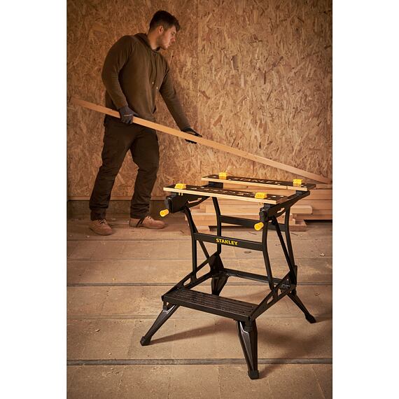 STANLEY STST83400-1 pracovný skladací stôl FATMAX Workbech MPP, nosnosť 250kg