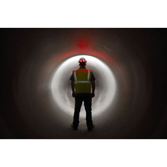 MILWAUKEE L4 HL-VIS-301 čelovka 4V/3Ah, "Handsfree" 600lm, IP53, 5 režimů svícení