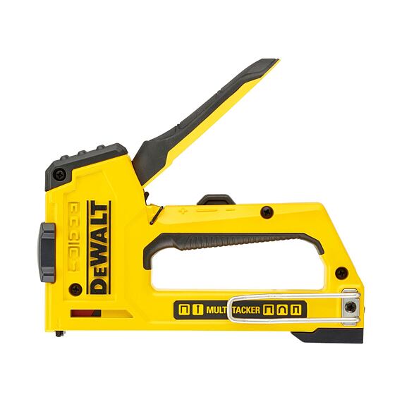 DeWalt DWHT0-TR510 univerzálna sponkovačka 5v1, sponky 6-14mm, klince 12 + 15mm. Al zliatina
