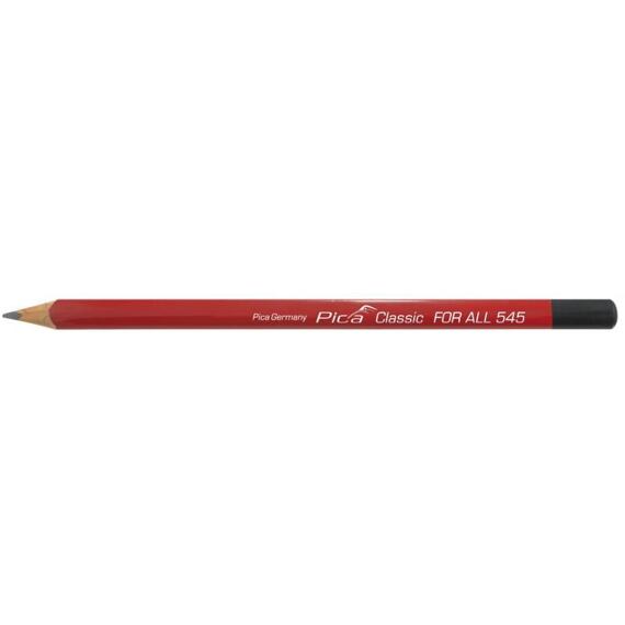 PICA ceruzka FOR ALL 24cm univerzálna, píše na väčšinu povrchov, čierna 545/24