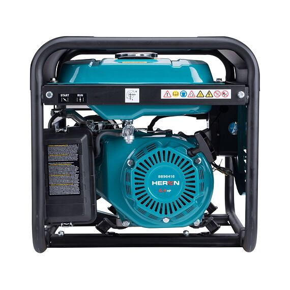 HERON elektrocentrála 230V, 2,8kW/2,5kW, AVR, 2*230V + 1*12V/8,3A DC 8896416