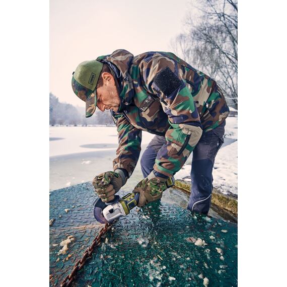 NAREX Camouflage CBU 125, aku úhlová bruska 20v, (1000W), 125mm, bez baterie, krabice