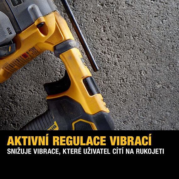 DeWalt DCH172E2T aku vrtací kladivo SDS+, 18V/2*1,7Ah, 1,4J, POWERSTACK, TSTAK