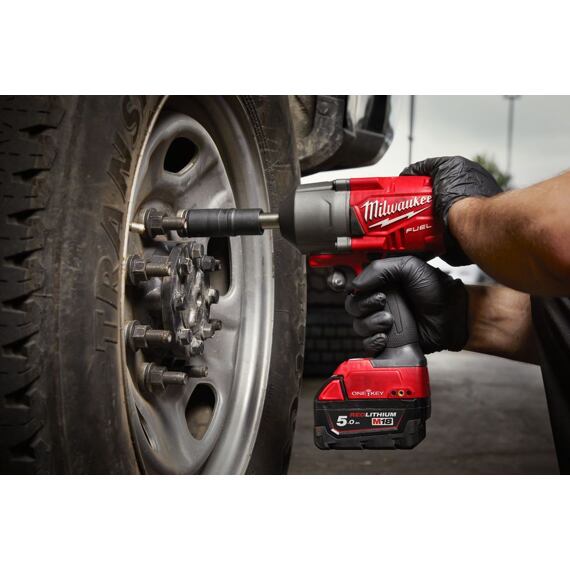 MILWAUKEE M18 ONEFHIWF12E-0X aku rázový uťahovák 18V, moment 102/203/610/1017 Nm, HD box,bez batérie