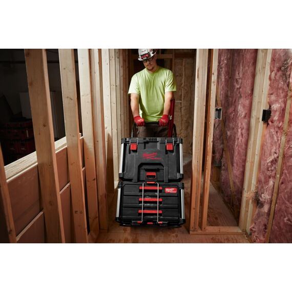 MILWAUKEE 4932478162 box PACKOUT XL, nosnosť až 45kg, IP65, vnútorný organizér