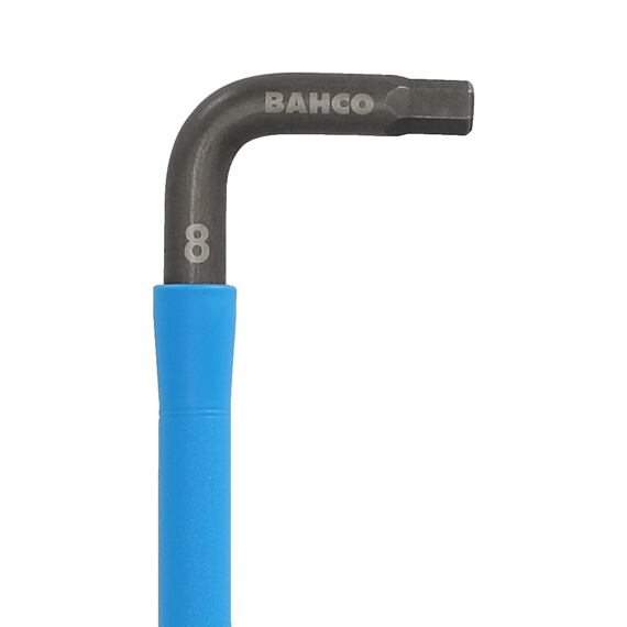 BAHCO C1997LM/9P imbus súprava s guličkou 9-dielna, 1,5-10mm, spevnené, farebný PH poťah