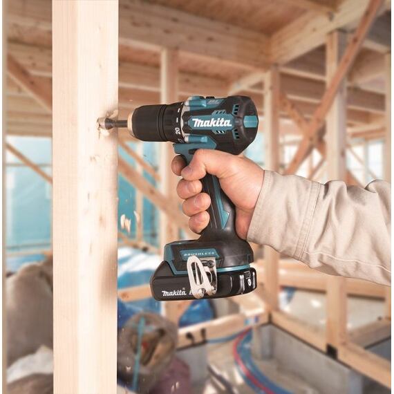 MAKITA DDF487Z aku bezuhlíková vrtačka 18V, 0-500/1700 ot./min, 40Nm, bez baterie