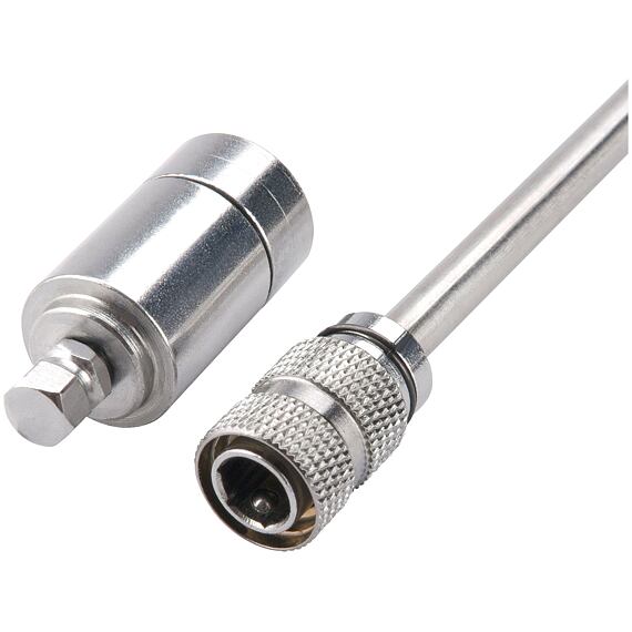 EXTOL PREMIUM inšpekčné zrkadlá 5ks, teleskopické 170-770mm, magnet so svetlom, 8863011