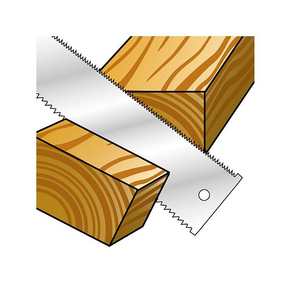 EXTOL Premium pila japonská, kalené zuby 13Tpi/8Tpi, čepel 235mm, 8812251