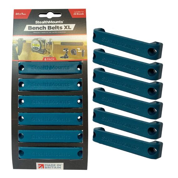 StealthMounts držiak náradia na priskrutkovanie Bench Belt XL, modrý, 1ks