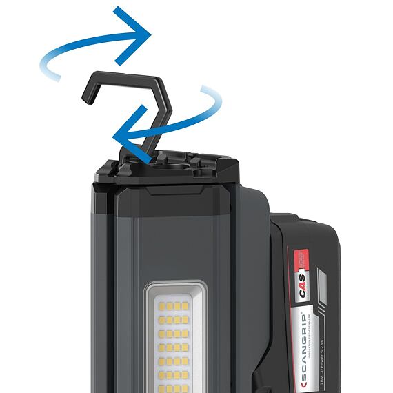 SCANGRIP DUO CONNECT lampa s 2 otočnými lampami, 1250/2500lm, 6111C