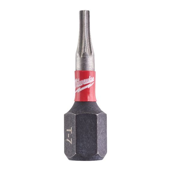 MILWAUKEE 4932471567 bit TORX7, 25mm IMPACT DUTY, torzní zona, 1ks