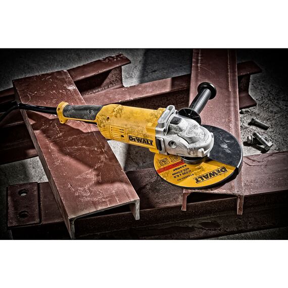 DeWalt DWE490 uhlová brúska 230mm, 2000W, ochrana proti prachu