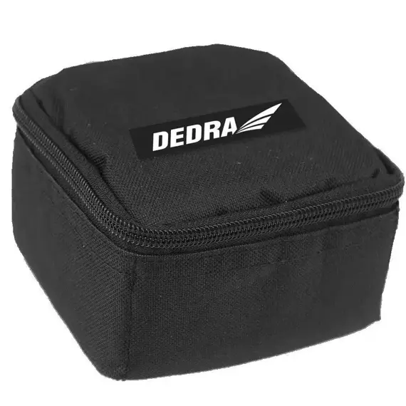 DEDRA křížový laser červený, dosah bez detektoru 20m, samonivelace, MC0901