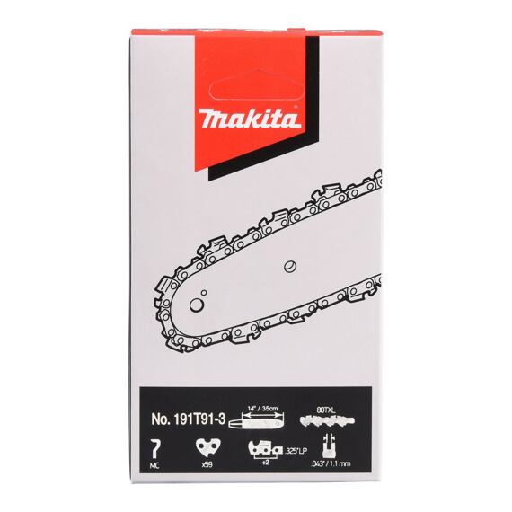 MAKITA 191T91-3 pilový řetěz 35cm 1,1mm 0,325" 59čl.