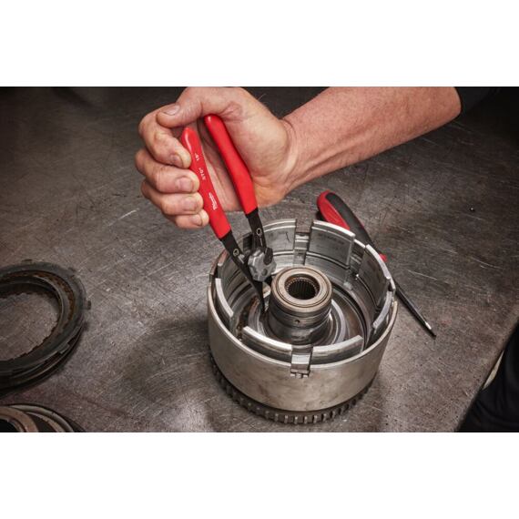 MILWAUKEE 4932492488 kliešte seger 0,9mm/45°, prepínacie hriadeľ/diera, zahnuté