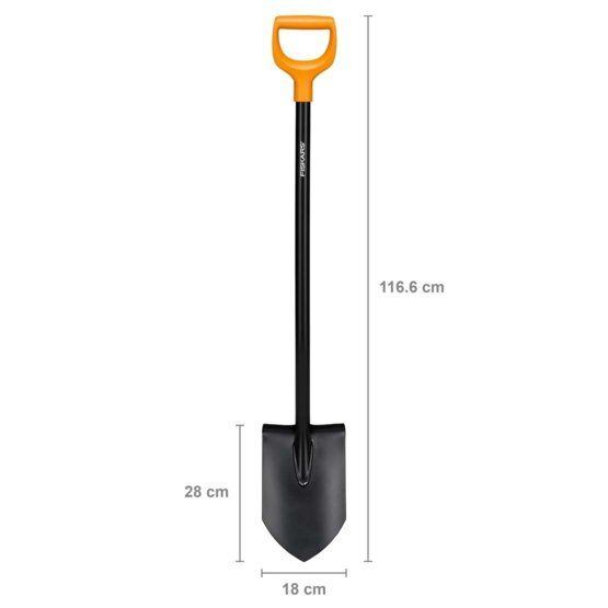 FISKARS 1066716 rýč špice SOLID 117cm